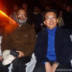 Professor Sanjoy Hazarika, CNES; Professor AK Bimol, JNU; Saturday, Feb. 26, 2011 (JJ Photo/Irom Prabin)