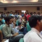 Audience at the JTSA report release in FTK-CIT hall; Tuesday, Sept. 18, 2012 (Photo: Khalid Jaleel)