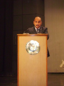 Ambassador Khaled al Baqly - Arab Film Festival at Jamia- Delhi - 25 Oct. 2010