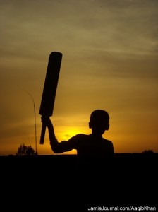 Cricket silhouette-AaqibKhan-May '11