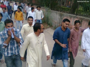 Hostel Fee Hike Rally - JMI - 5 Aug 2011 (6)