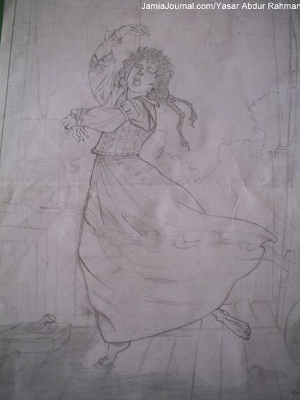 The Dancing Gypsy Girl - Yasar Abdur Rahman - Sept 2011
