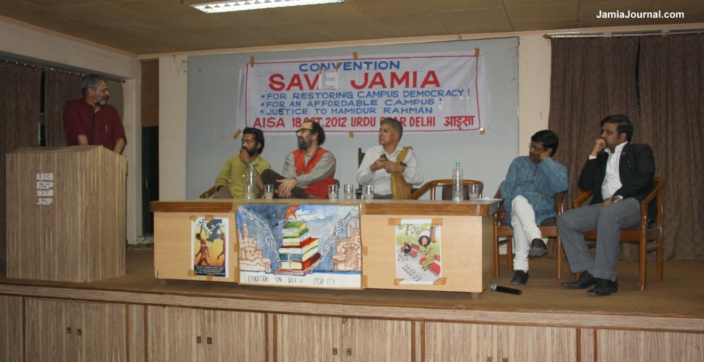 Save Jamia Convention - Urdu Ghar - 18 Oct 2012 (1)