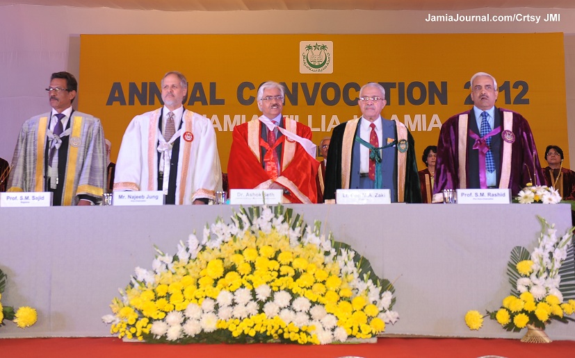 Jamia Convocation - Ansari Audi Lawn - 22 Nov 2012 - JMI (4)