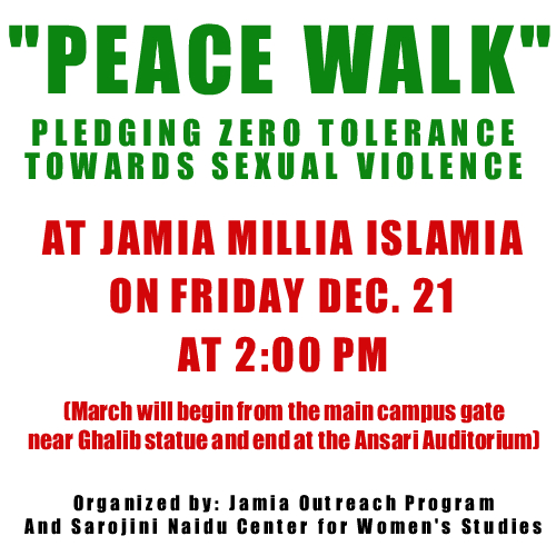 Peace Walk - Dec 21